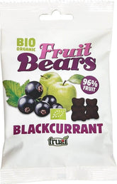 Gummi Bears (Teddy Bears) Apple - Blackcurrant Gluten-Free Organic 50 g - HOUSE OF DENMARK
